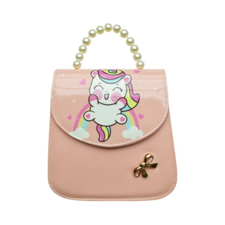 Bolsa Mochila Unicornio Perlas Maquillaje 10 N-128