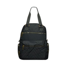 Bolsa Mochila Nylon Negro 10 2166