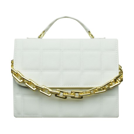 Bolsa Bollon Blanco Cadena mod. 23 8000